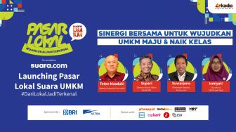 LIVE STREAMING: Launching Pasar Lokal Suara UMKM