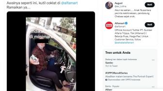 Kronologi Kasus Viral Ibu-ibu Gaya Elit Naik Mercedes Benz Diduga Curi Cokelat di Alfamart