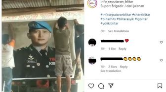 Bak Truk di Blitar Ini Dipasang Foto Brigadir J: Tegakkan Keadilan