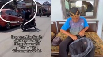 Video Viral Pengemis Tua Gedor-gedor Mobil di Jalan, Ternyata Penghasilannya Rp 9 Juta per Bulan