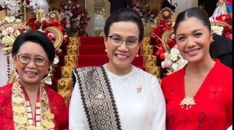 Deretan Penampilan Menteri dan Istri Menteri di Upacara Kemerdekaan RI, Dari Sri Mulyani Hingga Franka Makarim