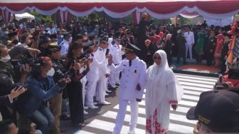 Peringatan HUT RI, Pejabat di Kabupaten Bandung Peragaan Busana Ala Citayam Fashion Week