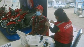 Yamaha Lampung Gelar Vaksinasi Booster, Dukung "Indonesia Sehat"