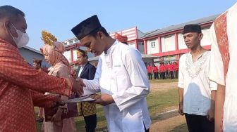 336 Warga Binaan Rutan Bandar Lampung Dapat Remisi Kemerdekaan HUT ke-77 RI