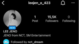 Jeno NCT Resmi Membuka Akun Instagram, yang Asli Ada Doyoung-nya!