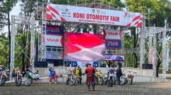 Peringati HUT ke-77 Republik Indonesia, KONI Menggelar Otomotif Fair