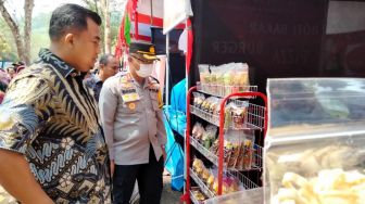 Ratusan Jenis Makanan Khas Dharmasraya Dipamerkan di Festival Pamalayu 2022