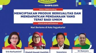 Kelas UMKM Keliling, Komitmen Suaradotcom Kembangkan UMKM di Yogyakarta