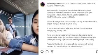 Viral Jambret HP di Tebet Saat Live IG, Ini Tampang Terduga Pelaku