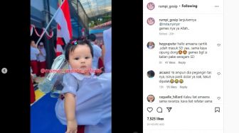 Anak Atta Halilintar Pakai Seragam SD saat 17 Agustusan, Netizen: Gemesnya Ga Ada Obat