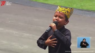 Nyanyian Campursari Goyangkan Istana Merdeka, Farel Prayoga Jadi Duta Kekayaan Intelektual