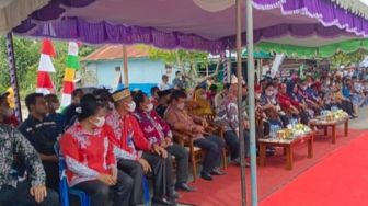 Bupati Ben Brahim Resmikan Kantor Bank Kalteng Cabang Pembantu Mantangai