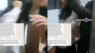 Viral Video Istri Sah di Pontianak Labrak Pelakor ke Tempat Kerja, Netizen: Sama-sama Gatal Lah Dah