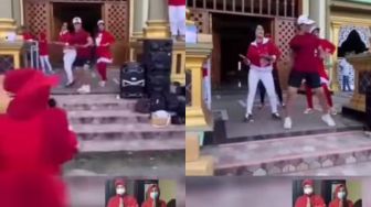 Viral Kelompok Emak-emak Senam Sambil Joget di Teras Masjid, Warganet: Jangan Anggap Santai Dosa Bu!