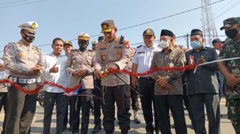 Polres Pandeglang Resmikan Kampung Tertib Lalulintas