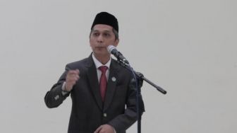 Rektor Unila Karomani Kena OTT KPK Saat Berada di Bandung