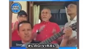 Aksi Bapak-bapak Nyanyi Lagu 'Polisi Tembak Polisi' Viral, Disebut Sindir Kasus Penembakan Brigadir J