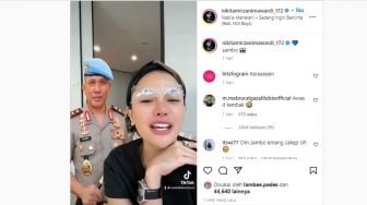 Nikita Mirzani Pakai Filter Foto Ferdy Sambo, Netizen: Ada Artinya nih Pasti