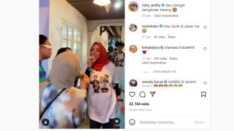 Ibu Nagita Slavina Nyawer Lesti Kejora hingga Bonge, Netizen: Ini Baru Saweran Sultan