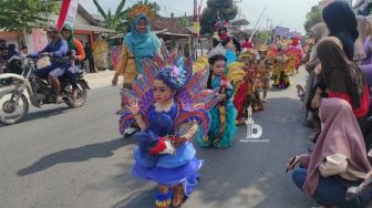 1.500 Warga Desa Magersari Tuban Meriahkan Karnaval Kemerdekaan