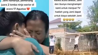 Kisah Haru di Balik Anak Jual TV Hadiah Lomba 17-an untuk Biaya Sekolah, Publik Ramai-Ramai Panjatkan Doa