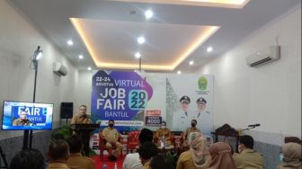Buka Job Fair 2022, Abdul Halim Muslih Harapkan Warga Bantul Tidak Ada yang Menganggur