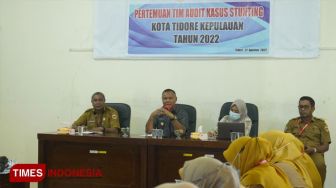 Tim Penanganan Stunting Kota Tidore Kepulauan Lakukan Evaluasi