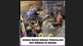 Miskin dan Tak Punya Keturunan, Video Kakek-Nenek Rajin Sedekahi Anak Yatim Banjir Pujian: Orang Kaya Sesungguhnya