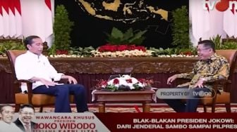 Jokowi Skakmat Karni Ilyas Soal Kebebasan Berbicara yang Dinilai Kurang