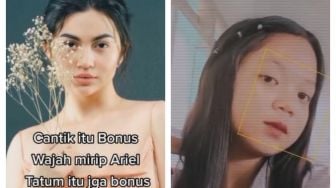 Perempuan Ini Ngaku Mirip Ariel Tatum, Netizen: Lebih Mirip Ariel Setrum