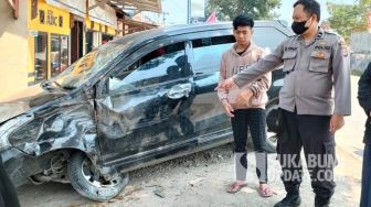 Avanza Angkut Santri Ringsek Usai Tabrak Pohon di Cikembar Sukabumi, Begini Kondisi Penumpangnya