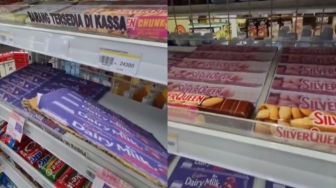 Sempat Ramai Pencurian Cokelat di Alfamart, Isi Rak Cokelat Ini malah Bikin Ngakak