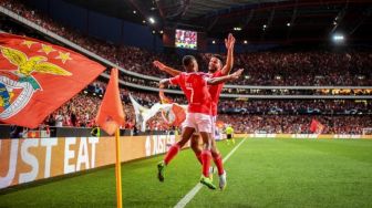 Hasil Liga Champions: Benfica, Maccabi Haifa dan Plzen Lolos ke Putaran Final