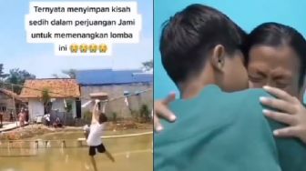 Viral Anak Yatim Juara Lomba 17-an Terpaksa Jual Hadiah TV untuk Biaya Sekolah, Publik Banjir Air Mata