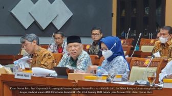 Komisi III DPR Tanggapi Usulan RKUHP dari Dewan Pers: Kami Merasa Tercerahkan