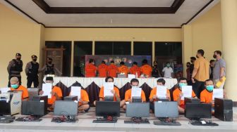 9 Tersangka Judi Online Berhasil Diringkus Polres Kubu Raya