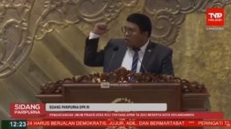 Teriak AHY Presiden Saat Sidang Paripurna DPR, Kader Demokrat Ini Ramai Dinyiyir Warganet: Kelihatan Kualitasnya