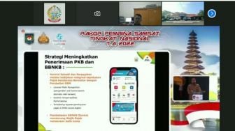 Gubernur Sulsel Narasumber Rakor Pembina SAMSAT Tingkat Nasional 2022