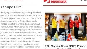 Klaim Tak Tersandra Kepentingan Politik Lama, PSI Malah PDKT dengan Golkar, Soleh Solihun: Jadi Bingung Bro Sis