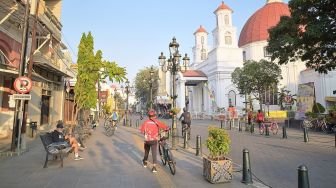 Berawal dari Rumah Panggung, Bangunan Gereja Blenduk Kini Jadi Ikonik Kota Lama