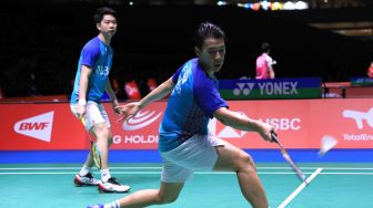 Hasil Kejuaraan Dunia 2022: Kevin/Marcus Dipermalukan Wakil Inggris, Puasa Gelar Berlanjut!