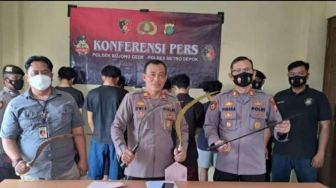 Ternyata Orang-orang Ini Yang Sering Resahkan Masyarakat Sambil Bawa Senjata Tajam, Polisi: Ini Namanya Geng WOF