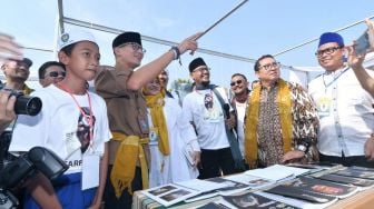 Sandiaga Uno Ajak Santri Ciptakan Ekonomi Kreatif Berbasis Pesantren Melalui Pameran Fotografi Santri