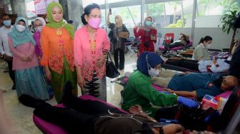 Gandeng PMI, PIA Gelar Donor Darah Peringati HUT DPR RI