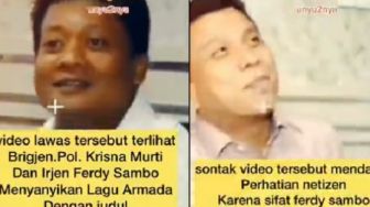 Viral Video Lawas Ferdy Sambo dan Krishna Murti Nyanyi Bareng, Publik: Tinggal Kenangan