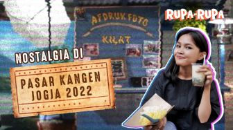 Rupa-Rupa: Asyiknya Nostalgia Masa Lalu di Pasar Kangen Jogja 2022