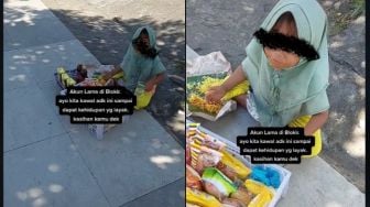 Video Bocah Balita Jual Roti di Pinggir Jalan Viral, Netizen: Ayo Kawal Adik Ini Sampai Hidup Layak