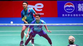 Dua Ganda Putra Indonesia Akan Bertarung di Semifinal Kejuaraan Dunia 2022