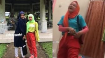 Outfit Warna Pelangi Perempuan Ini Mencuri Perhatian, Apakah Ini Cewek Stabilo?