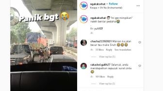 Viral Video Dua Pemuda Celingak-celinguk Bikin Sopir Truk Ketawa Ngakak Gegara Ini